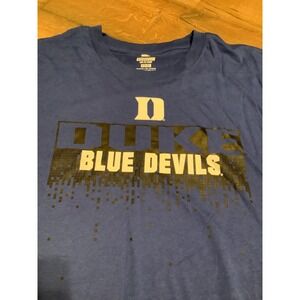 Colosseum Duke Blue Devils T-Shirt NCAA Graphic Tee Mens‎ Size XL